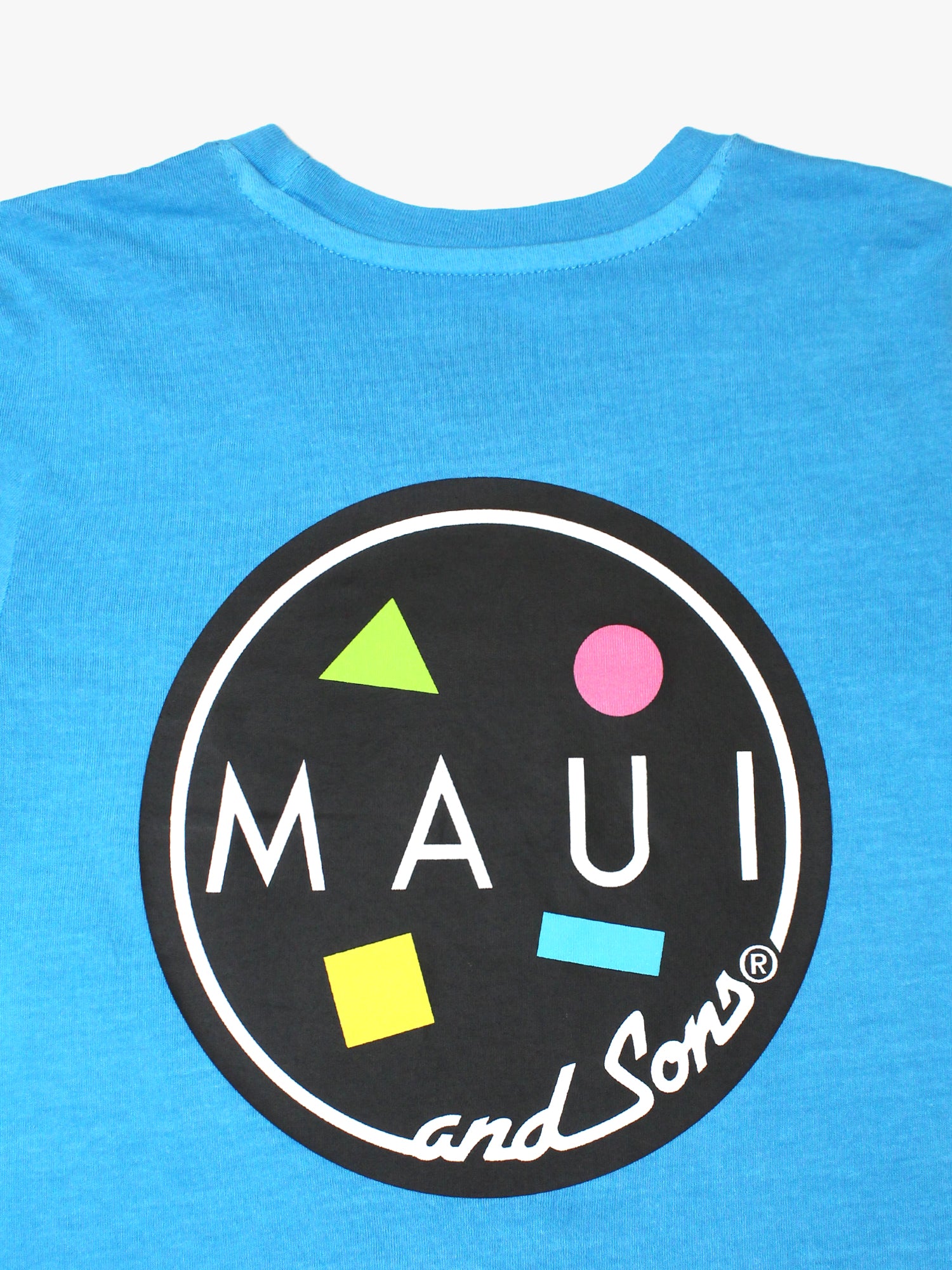 Maui and Sons Cookie Logo maglietta bambino blu cotone