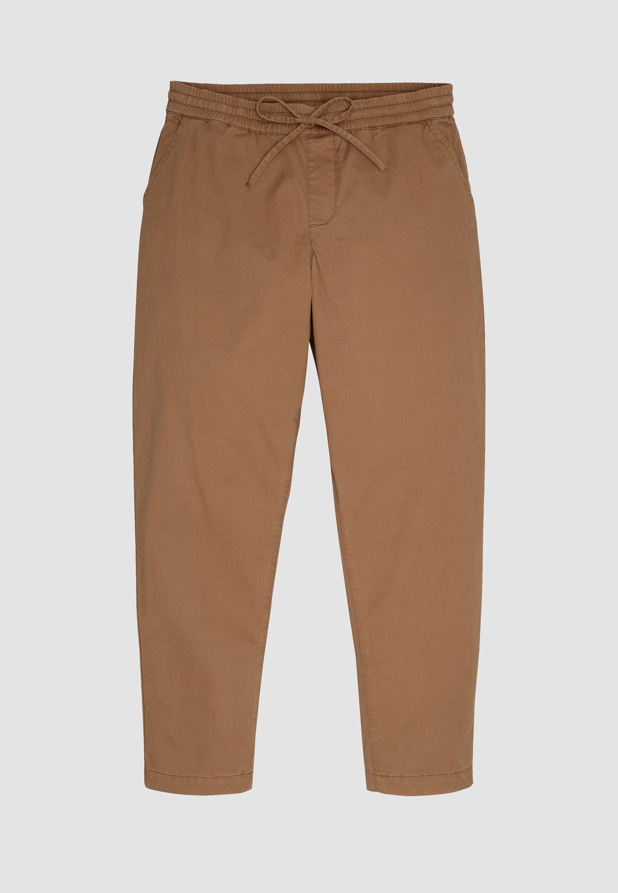Recolution Kale pantaloni chino marrone cotone bio