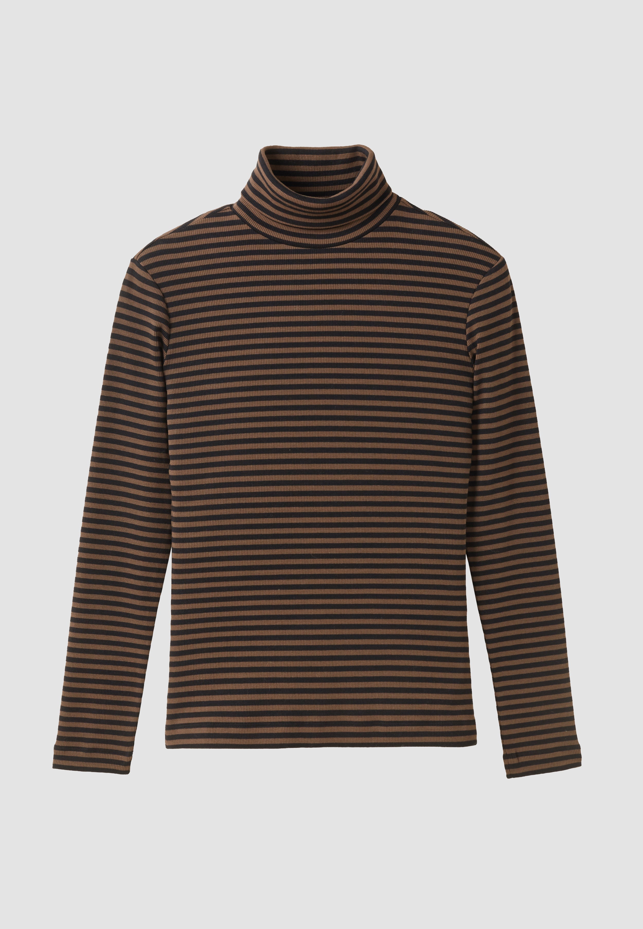 Recolution Liatris Stripes longsleeve righe marrone