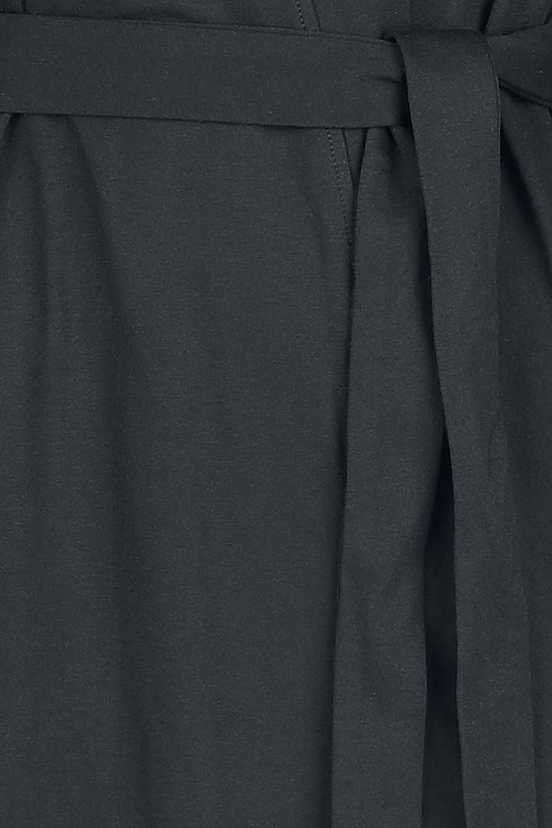 Gothicana by EMP accappatoio kimono XL nero french terry