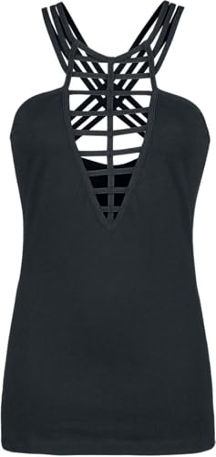 Gothicana by EMP choker nero allacciatura sofisticata