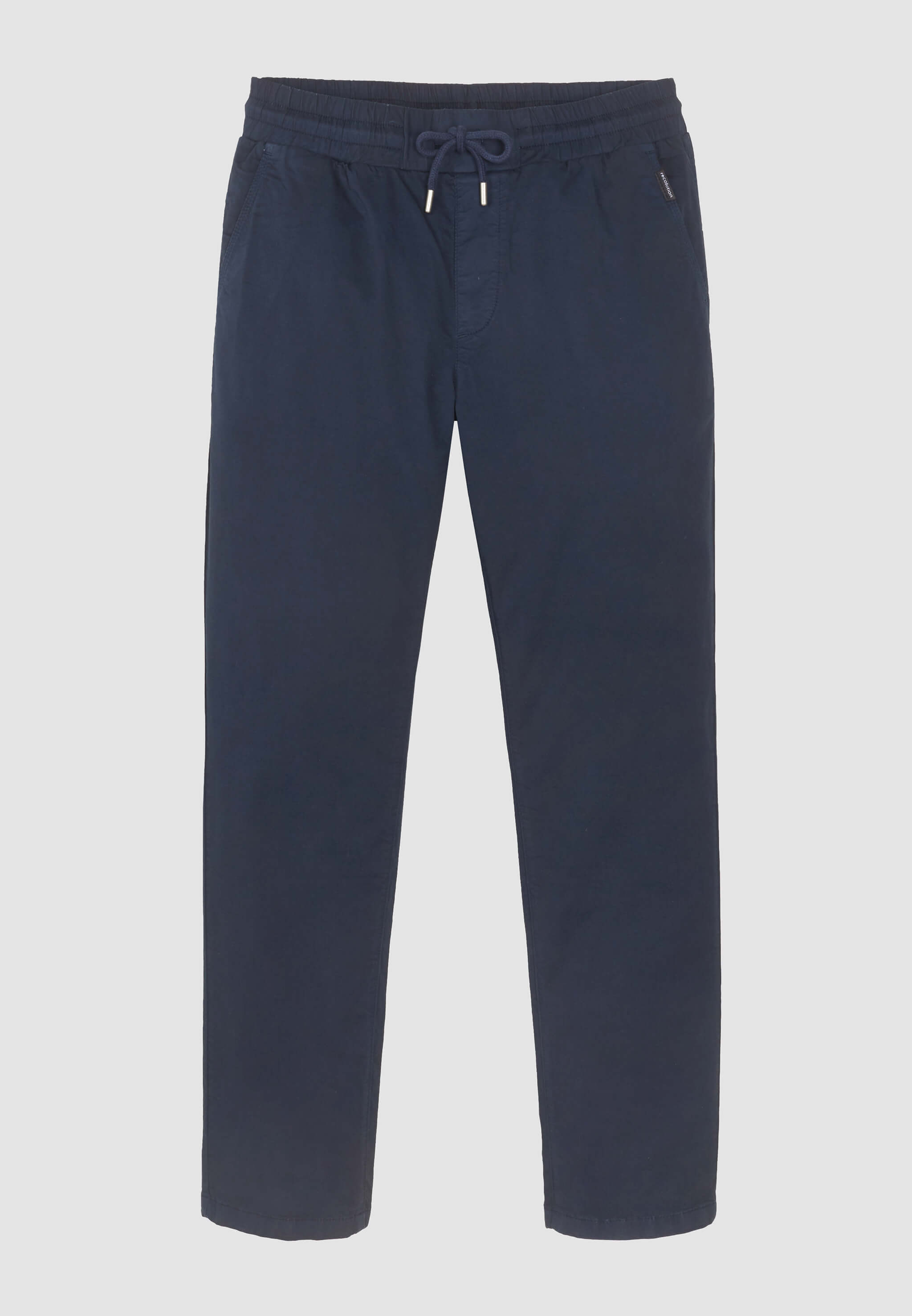 Recolution Taro pantaloni chino dark navy cotone bio