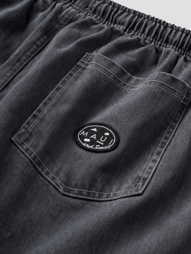 Maui and Sons Zephyr pantaloni carbone in cotone