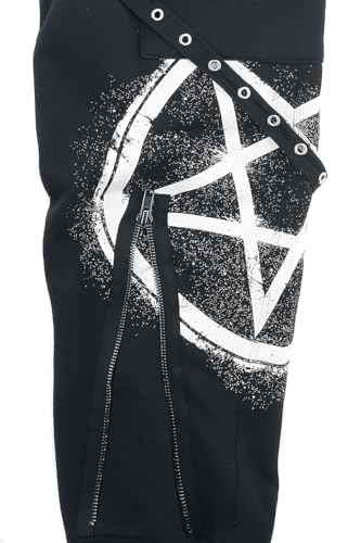 Gothicana by EMP pantaloni uomo neri L con tasche