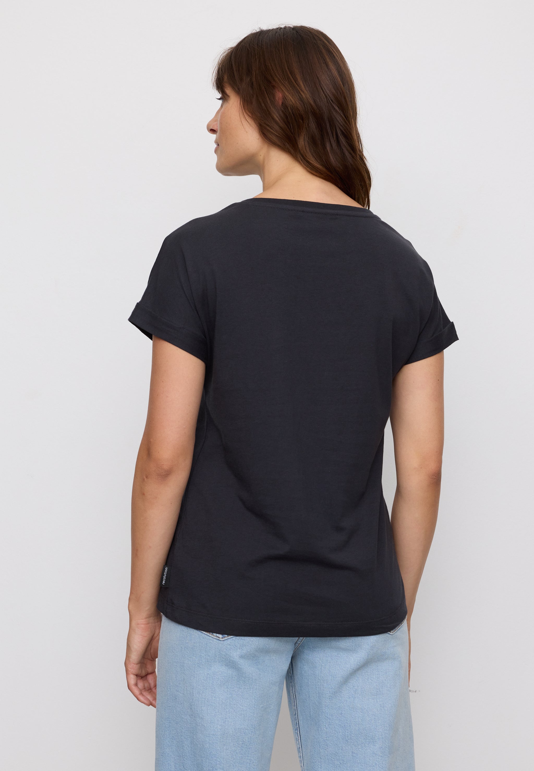 Recolution Cayenne Tutto Bene T-Shirt Nera Cotone Bio