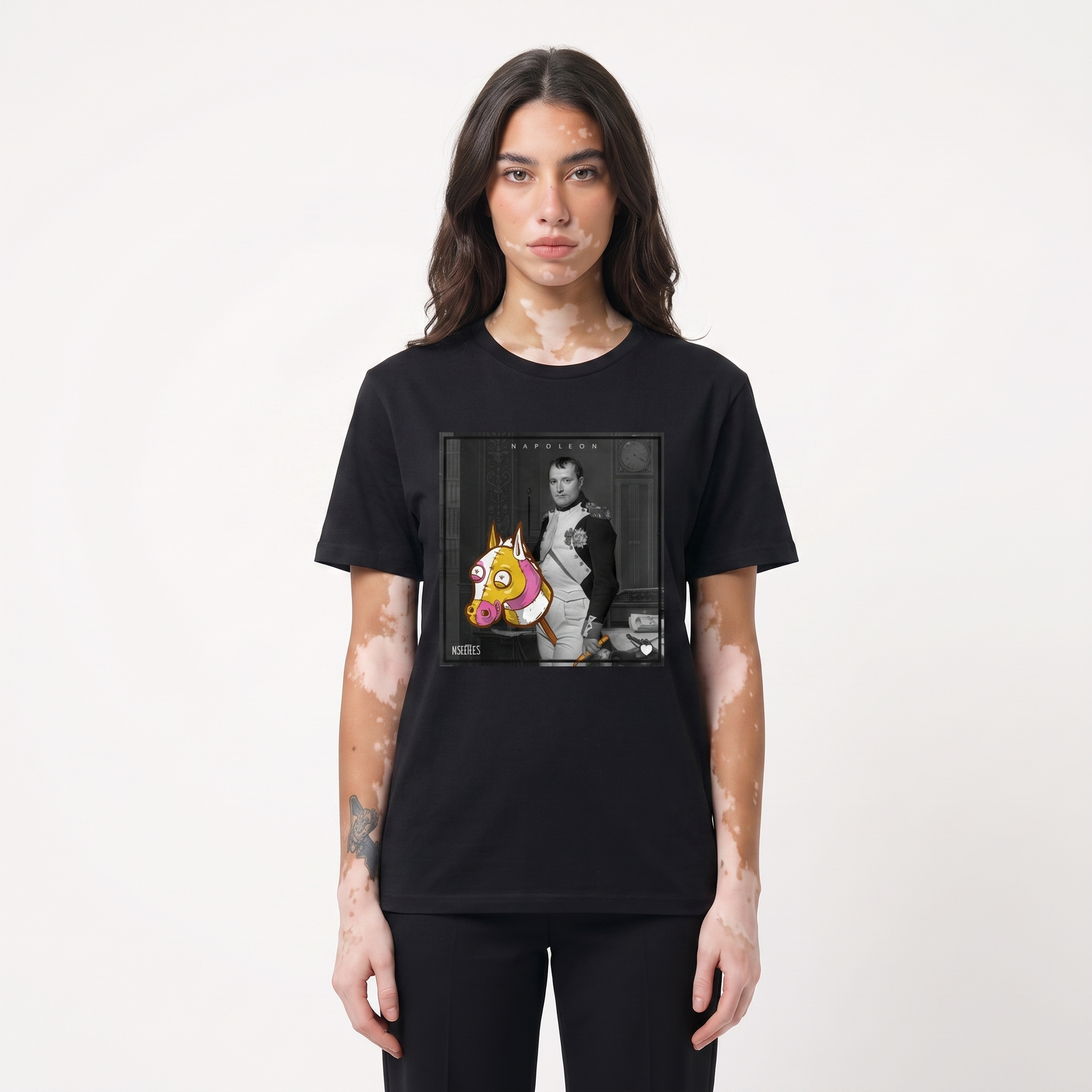 Seetees 1800s Napoleon t-shirt manica corta
