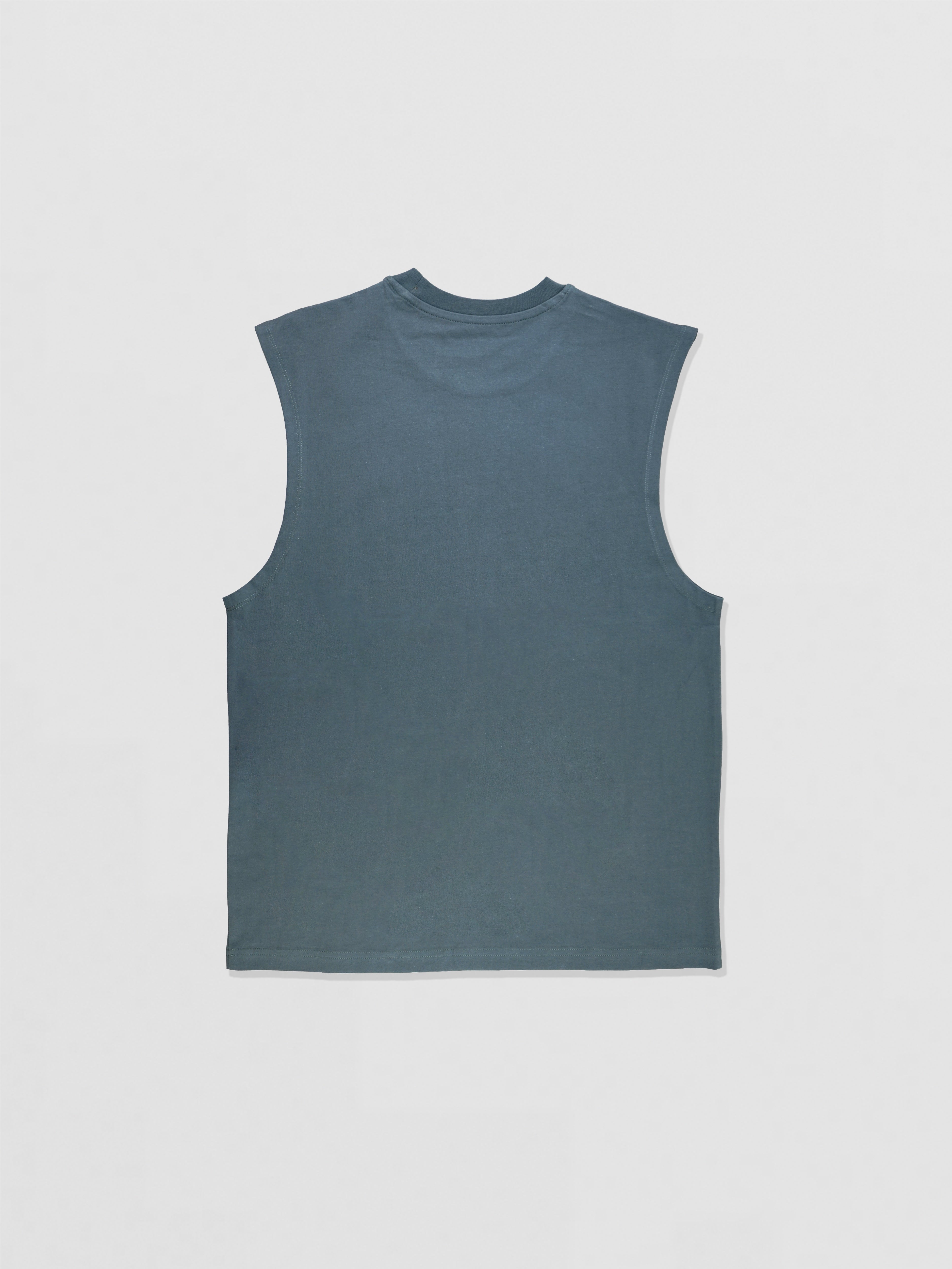 Maui and Sons Madras Muscle Tank Top canotta cotone storm