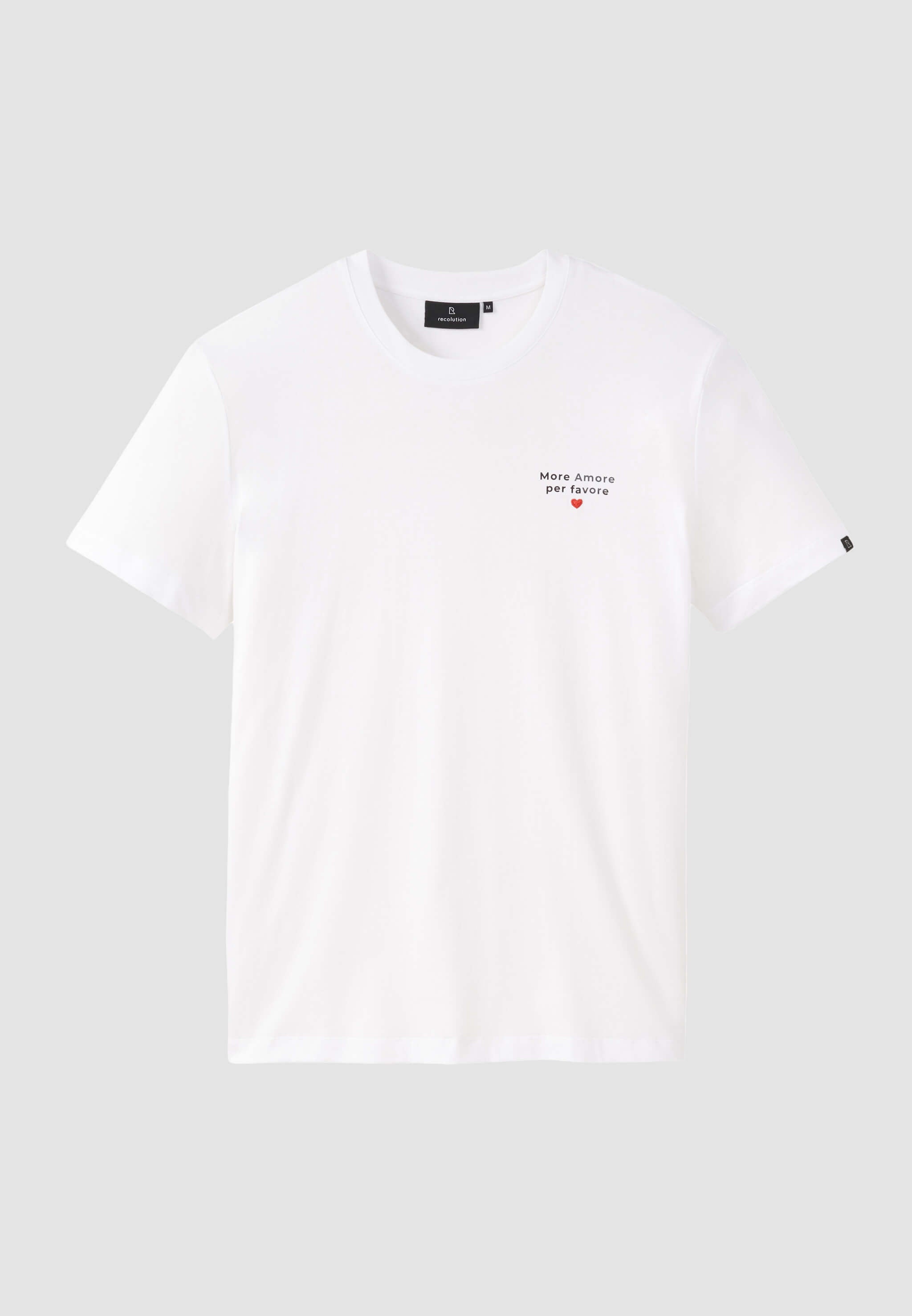 Recolution Agave More Amore t-shirt bianca uomo