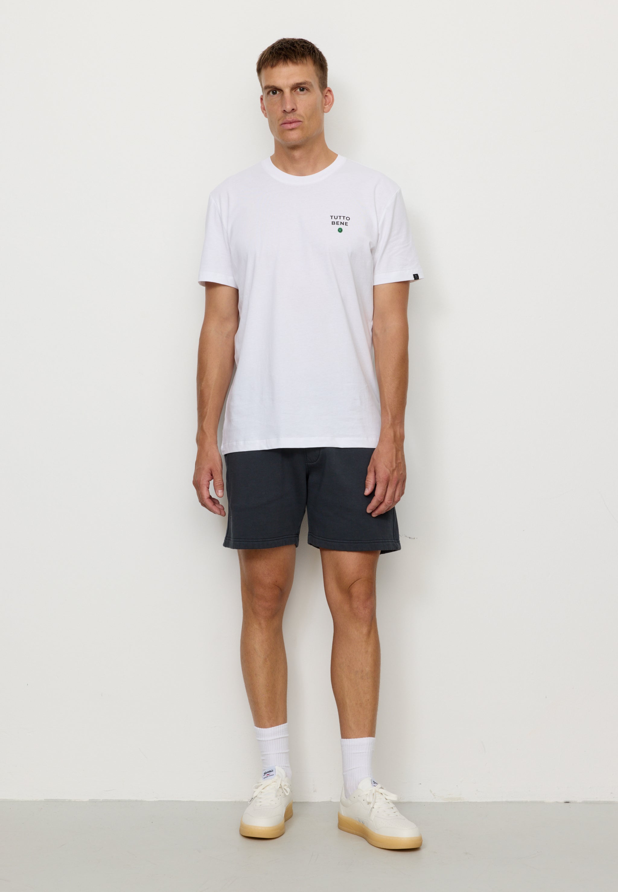 Recolution Balm shorts grigio scuro cotone bio