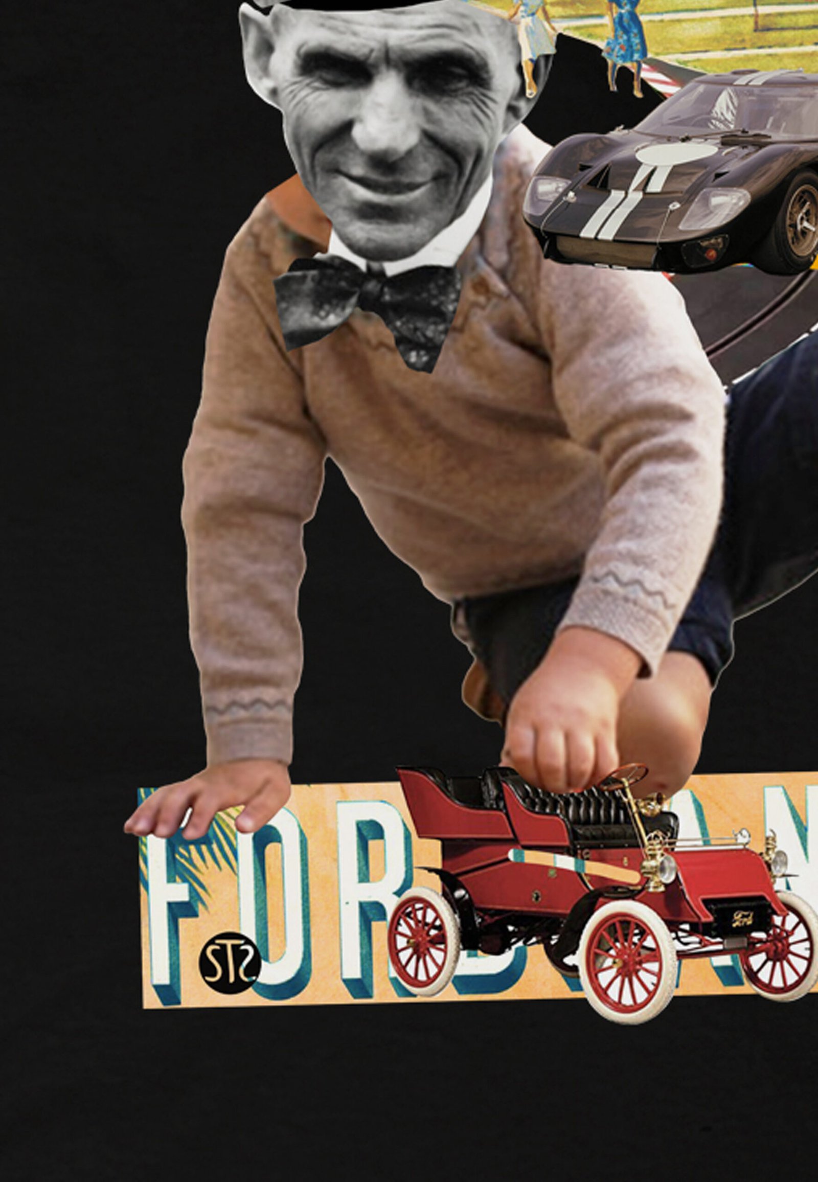 Seetees History Ford t-shirt grafica storica