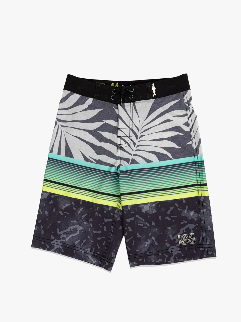 Maui and Sons Vacation costume mare ragazzo nero