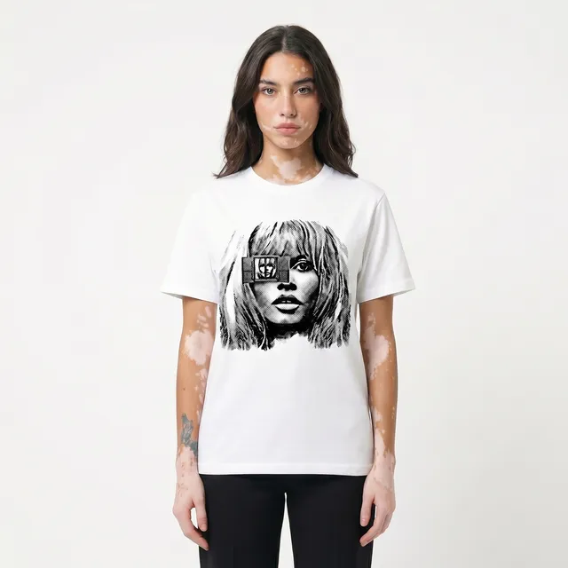 Seetees Drawings Brigitte t-shirt grafica