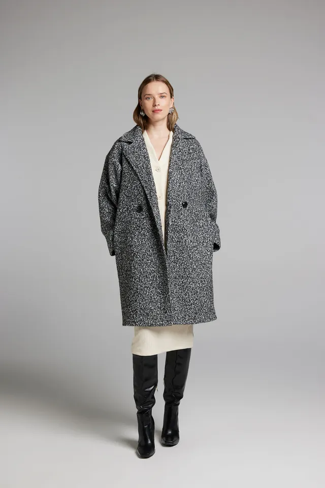 Sarah Chole 28050 Cappotto Bouclé Giacca in Poliestere