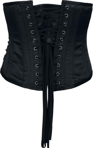 Gothicana by EMP Corsetto Underbust Nero con Fibbie