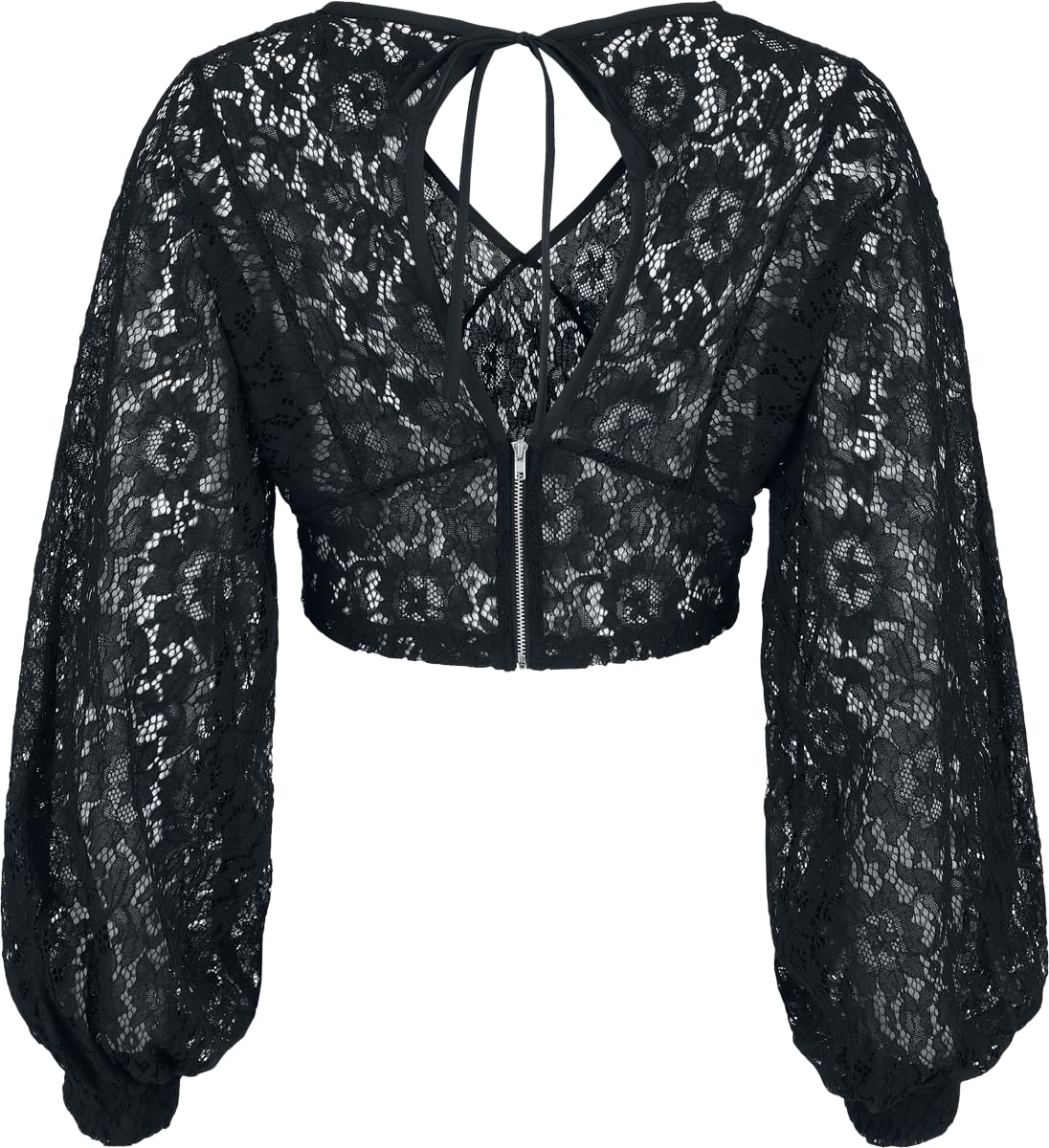 Gothicana by EMP Countess Bathory Blusa Donna Nera L