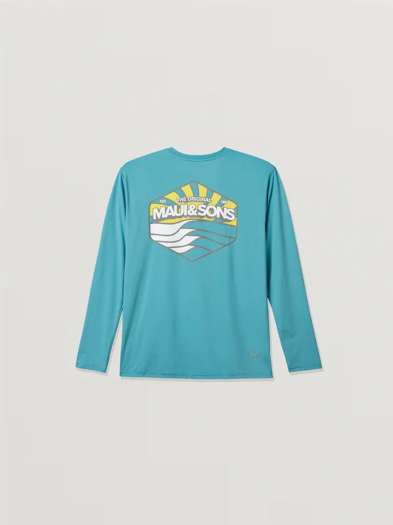 Maui and Sons Ready Set maglia surf UPF 50+