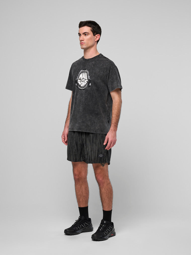 Maui and Sons Shark Teeth t-shirt boxy cotone slavata