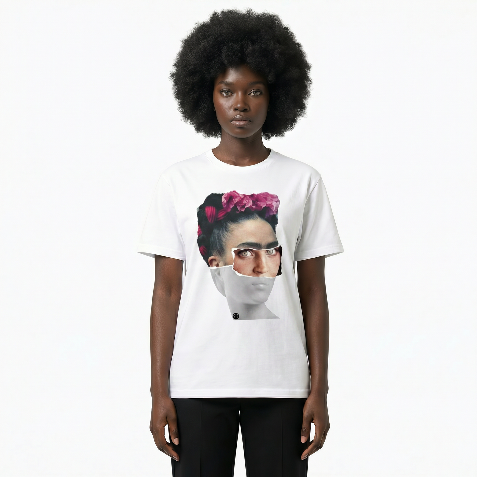 Seetees Strappi Frica t-shirt grafica strappo