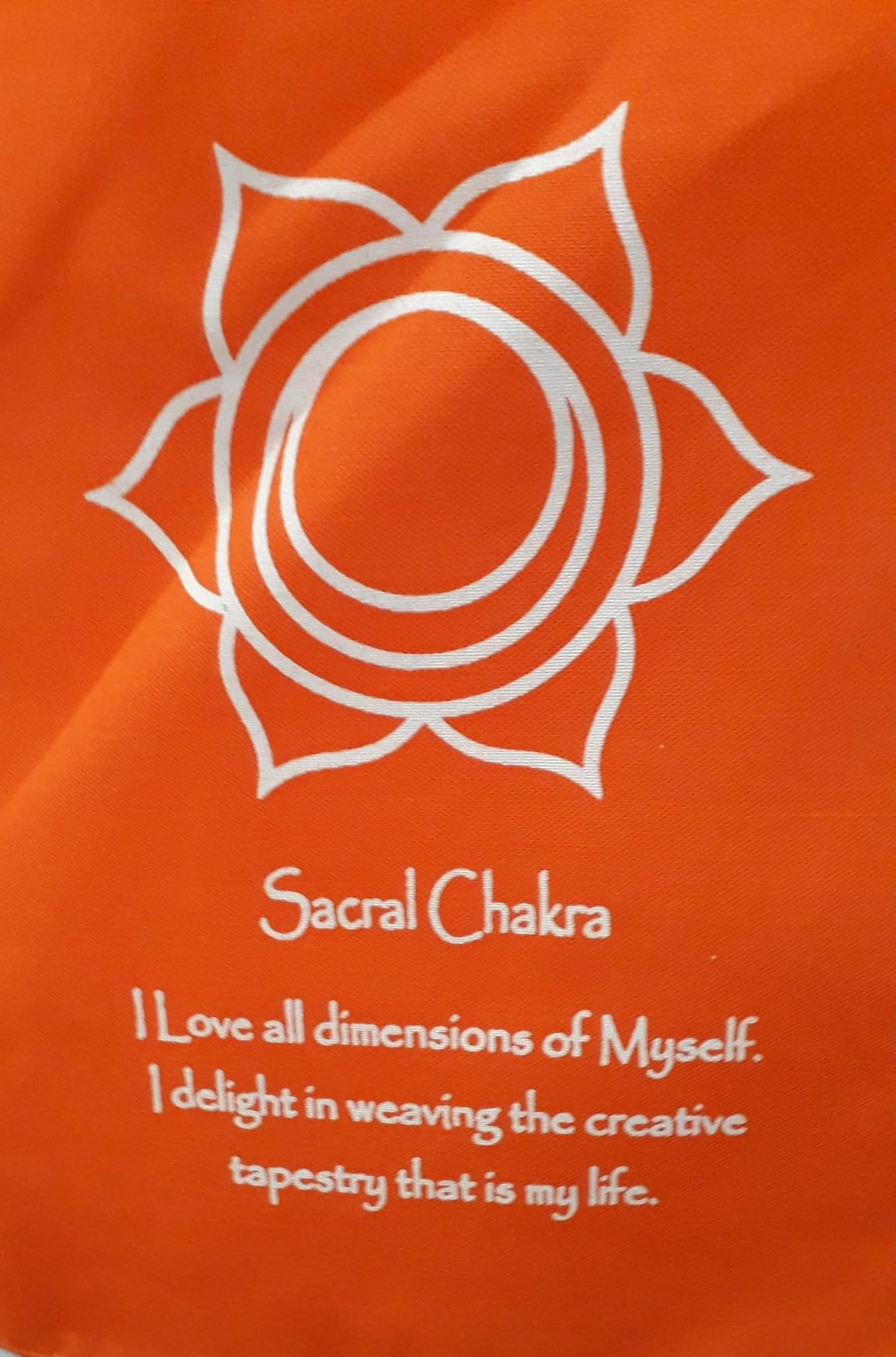 Siesta Chakra Meditation bandierine preghiera cotone 128 cm