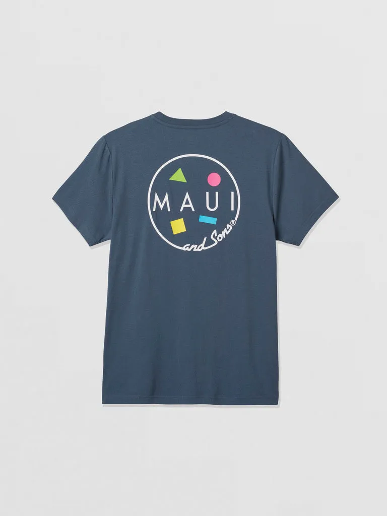 Maui and Sons Cookie 2.0 t-shirt cotone blu