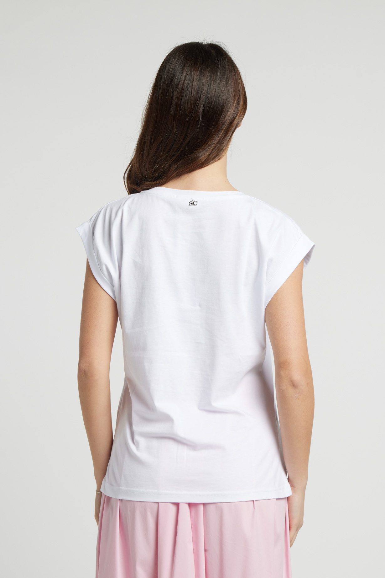 Sarah Chole Maglia 25700 Jersey Positano in Cotone