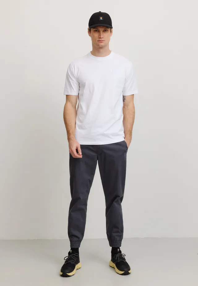 Recolution Musa pantalone chino grigio scuro elastico