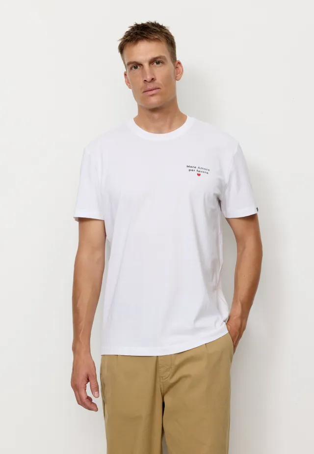 Recolution Agave More Amore t-shirt bianca uomo