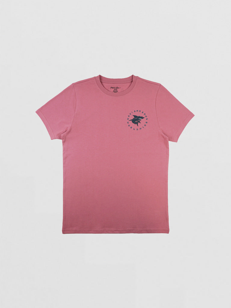 Maui and Sons Twister Worldwide T-shirt maglietta rosa