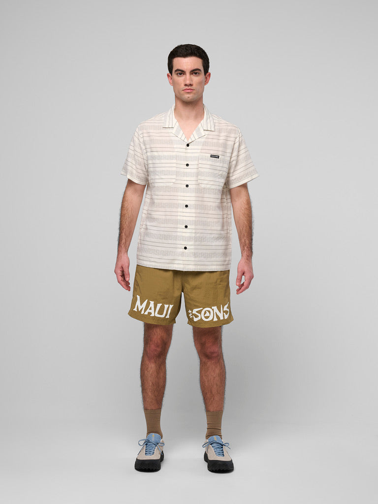 Maui and Sons Terra Nova camicia manica corta cotone