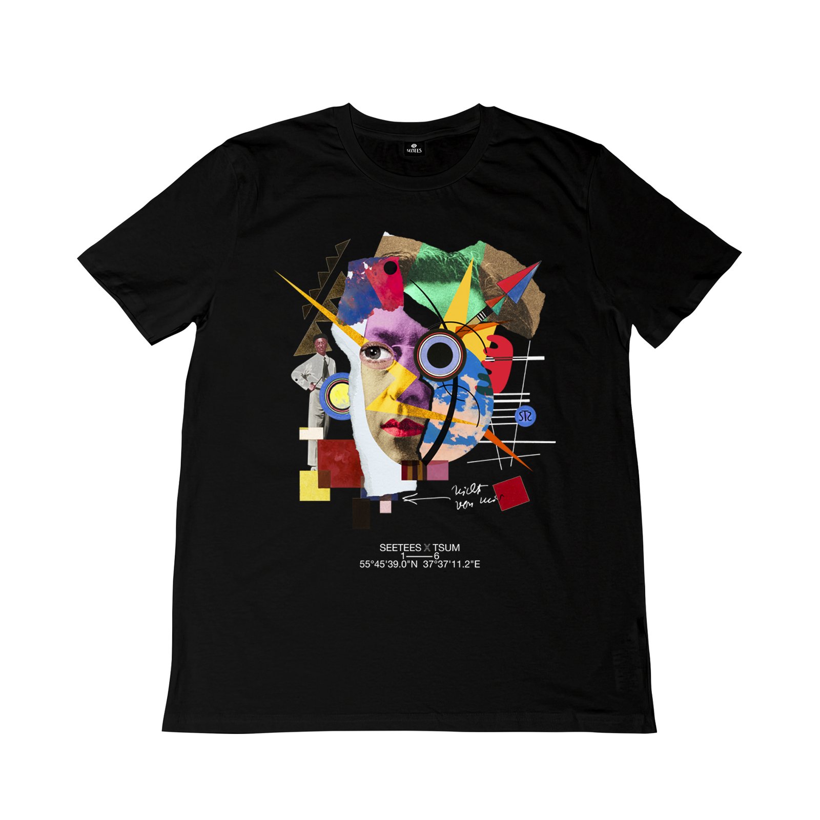 Seetees X TSUM Kandinsky t-shirt grafica arte