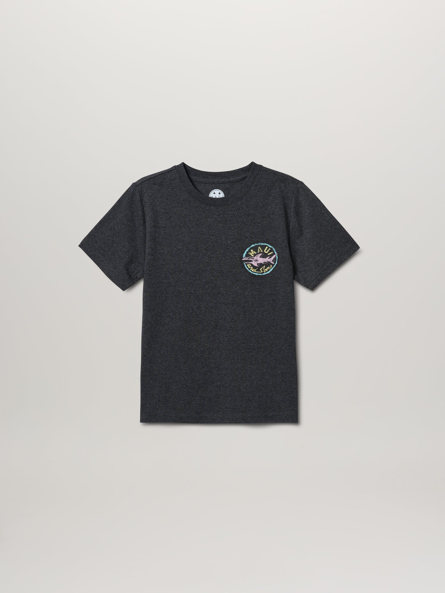Maui and Sons Aggro Boys T-Shirt Bambino Nero Squalo