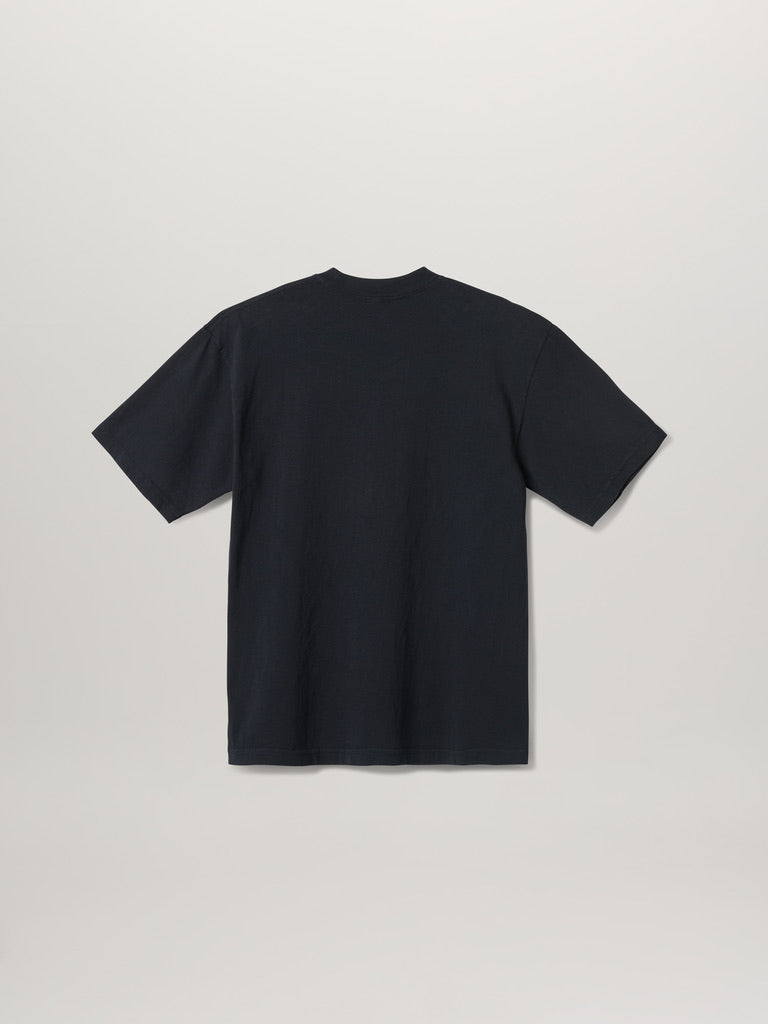 Maui and Sons Horizon t-shirt nera boxy in cotone