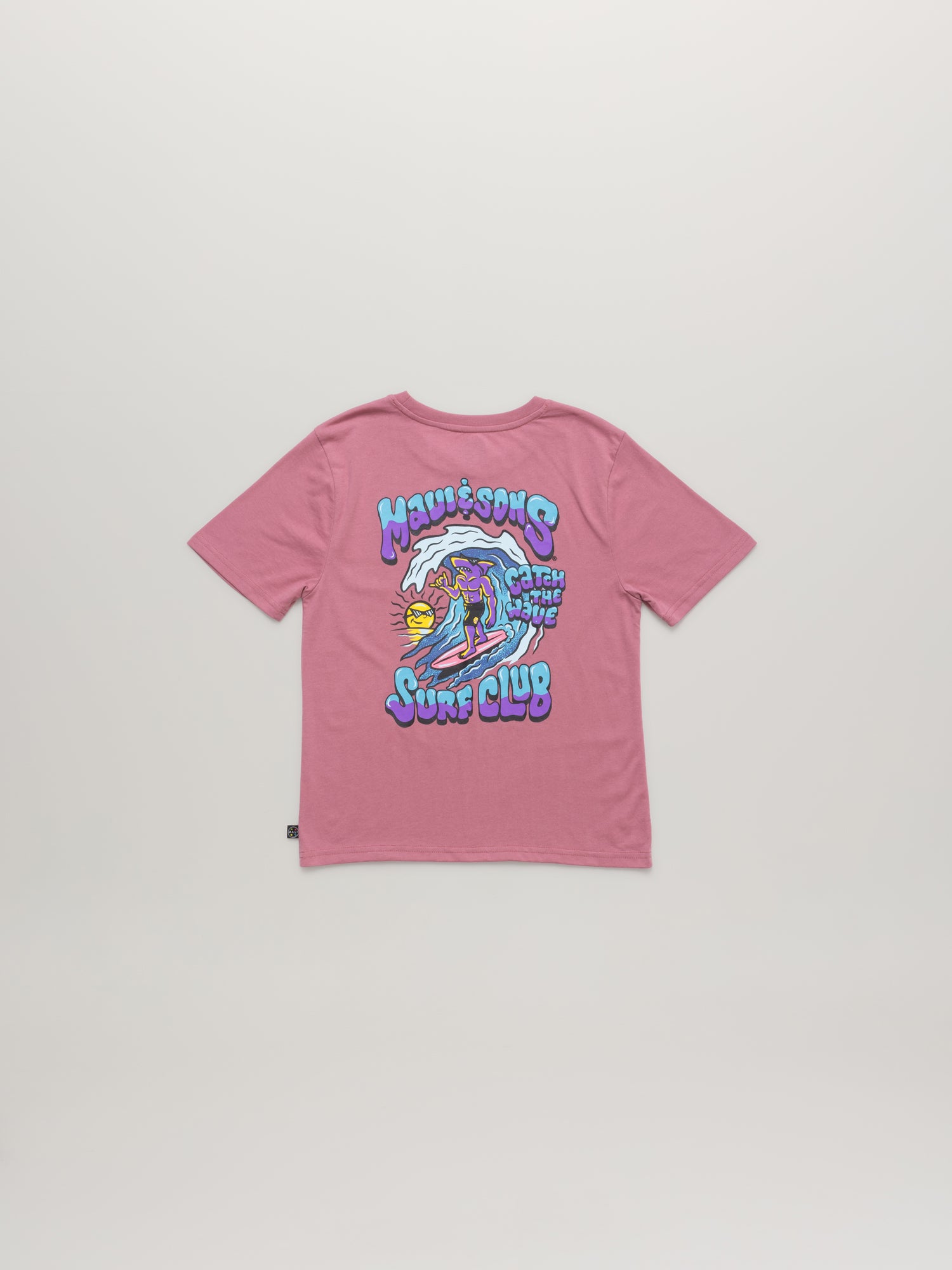 Maui and Sons Surf Club maglietta bambino rosa cotone