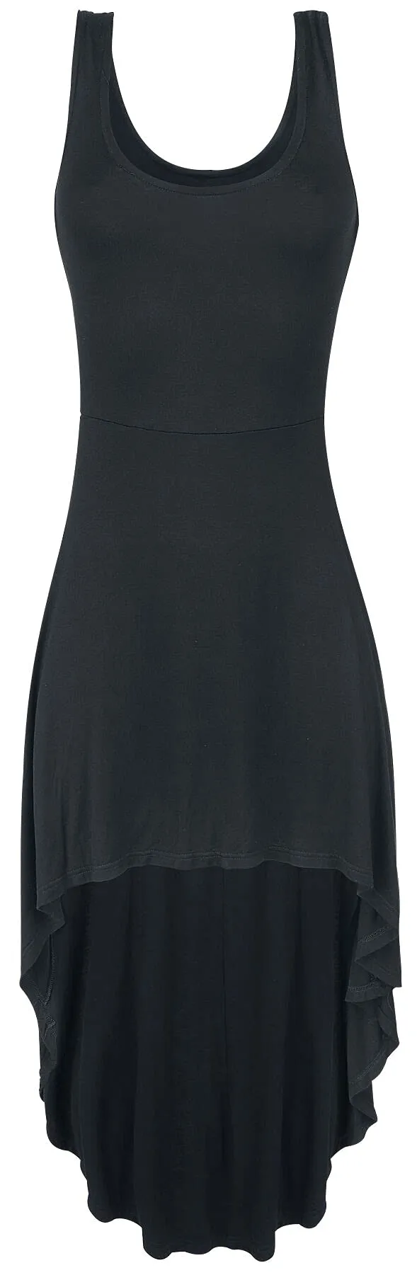 Gothicana by EMP Mullet abito nero asimmetrico donna