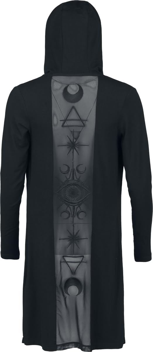 Gothicana The Void cardigan nero S basic gotico
