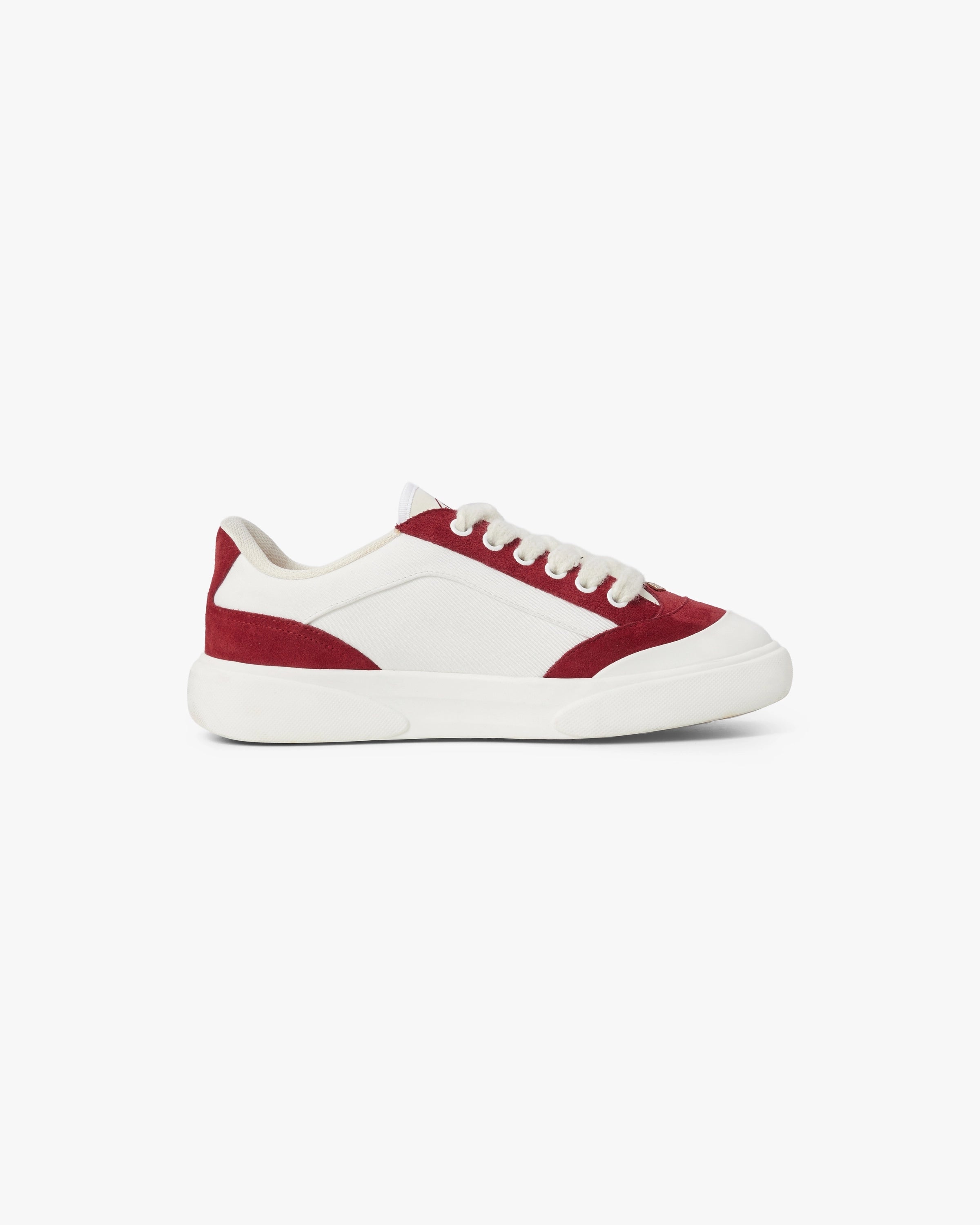 Casablanca Del Mar sneakers uomo bianco bordeaux pelle