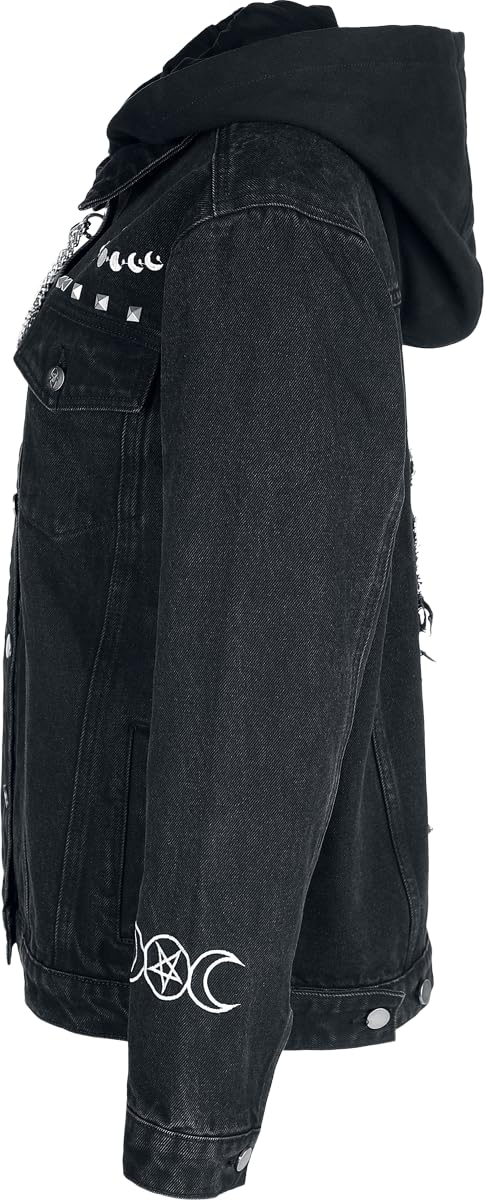 Gothicana by EMP The Witching Hour giubbotto jeans nero XL