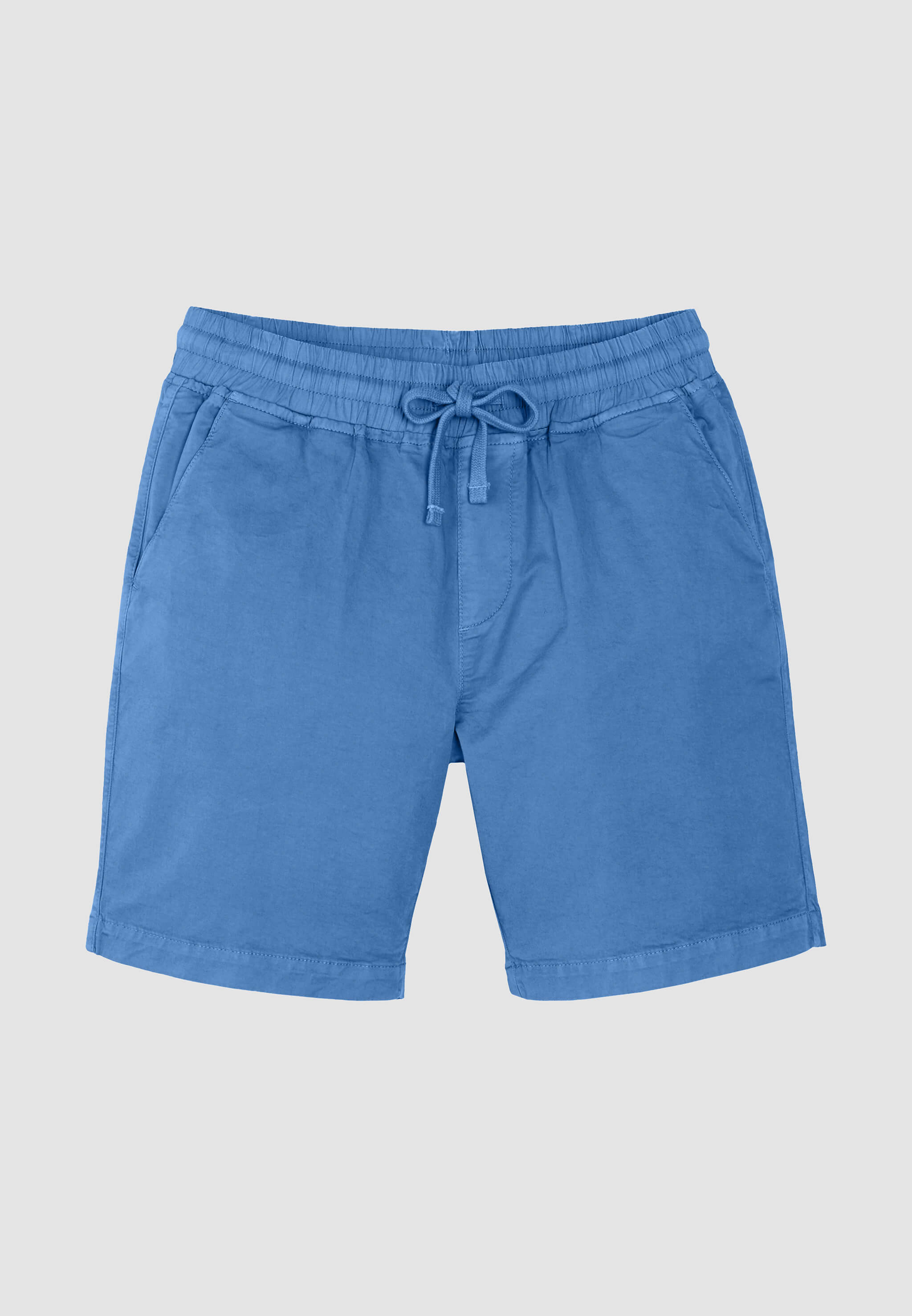 Recolution Quince shorts cotone bio blu elettrico