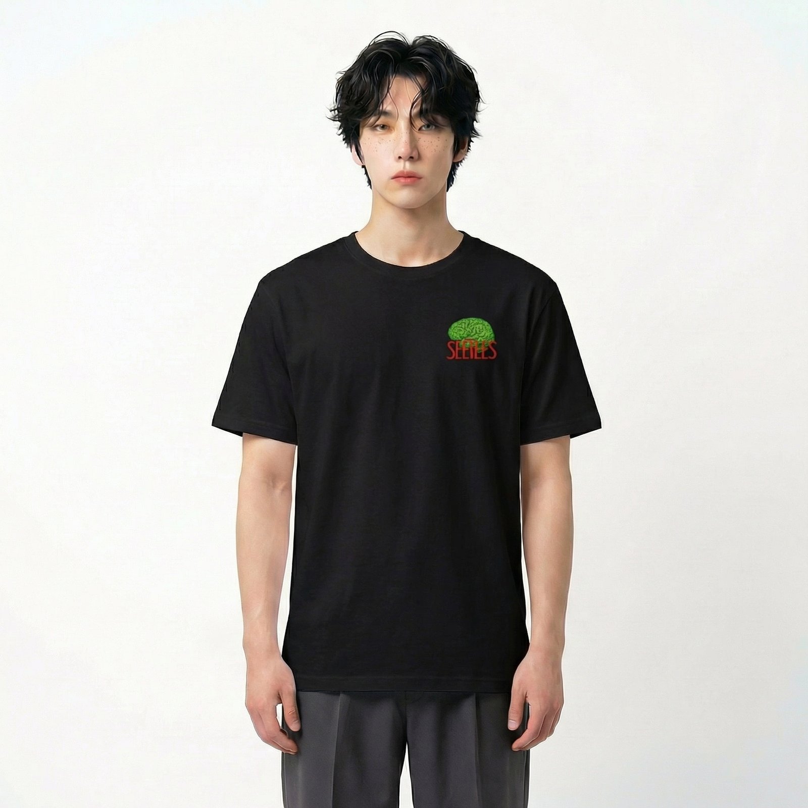 Seetees Glutted t-shirt stampa fronte retro