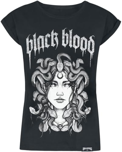 Gothicana by EMP Medusa t-shirt nera S gotica