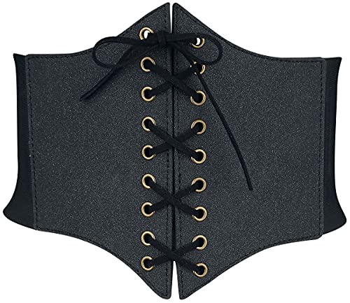 Gothicana by EMP cintura donna nera con lacci