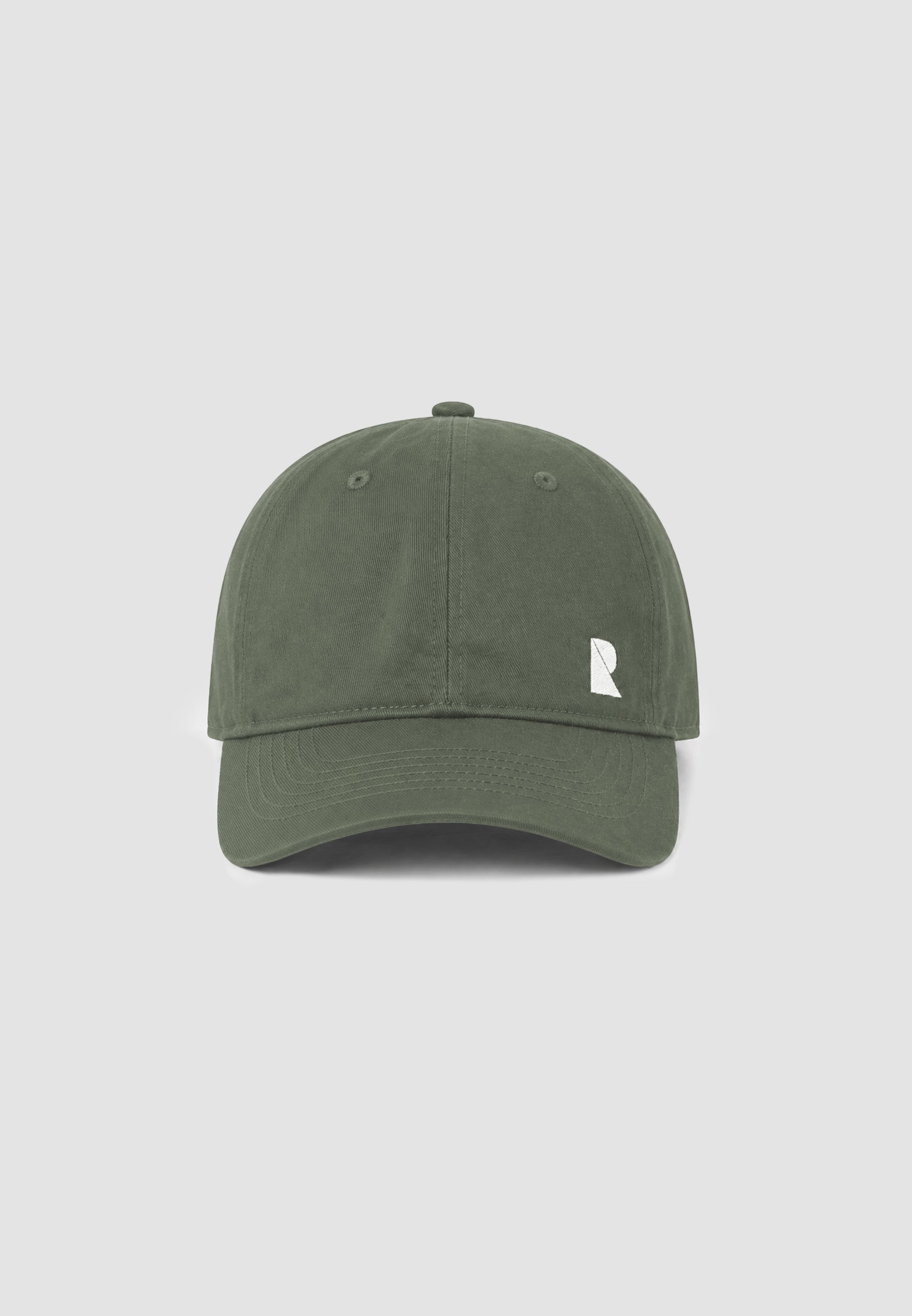 Recolution Tupelo Logo cappellino dark khaki cotone bio