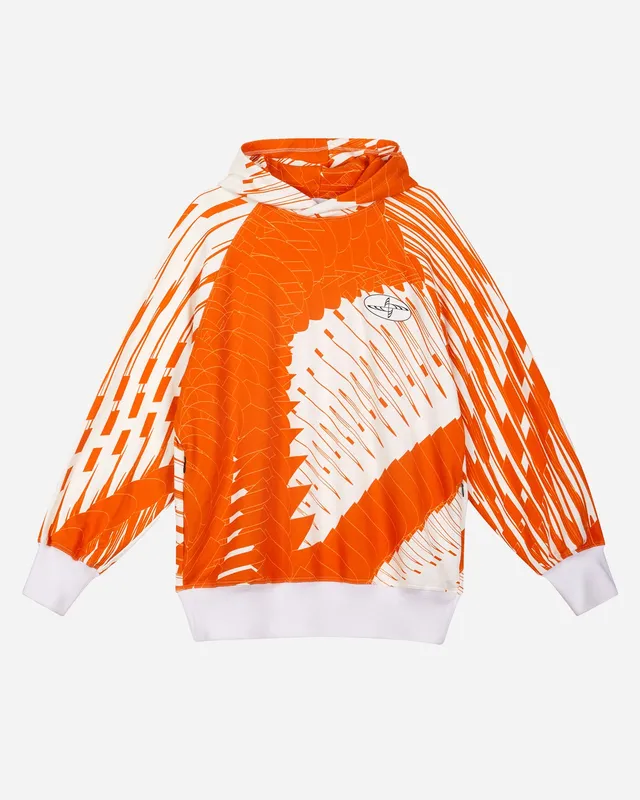 Noskra Brutal Printed Hoodie felpa cappuccio cotone stampata