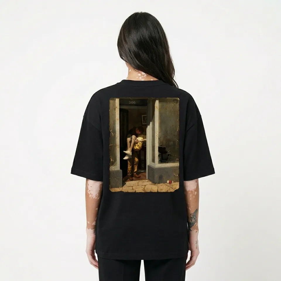 Seetees The Long Goodbye t-shirt stampa fronte retro