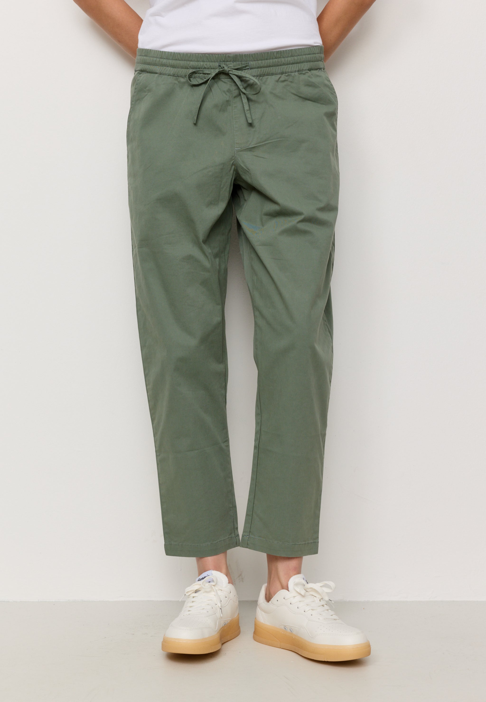 Recolution Kale pantaloni chino kaki cotone bio