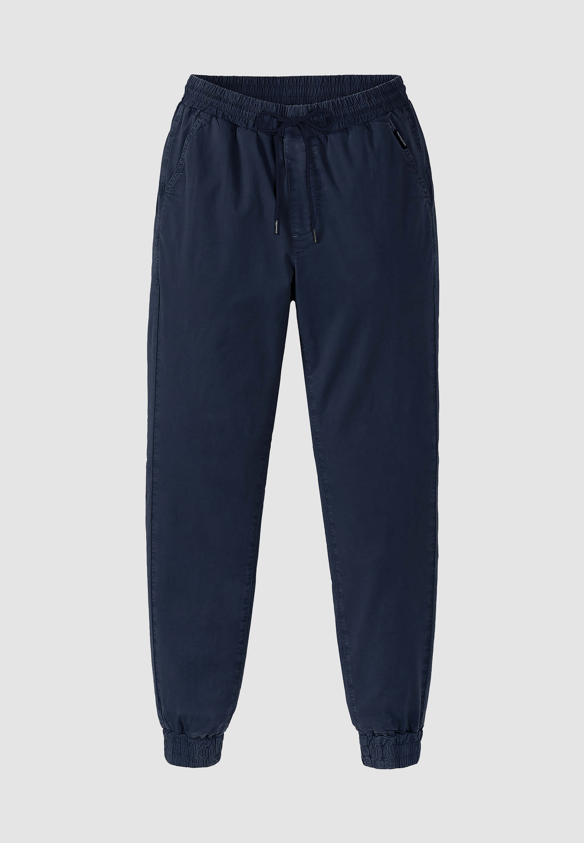 Recolution Calathea pantaloni chino dark navy cotone bio