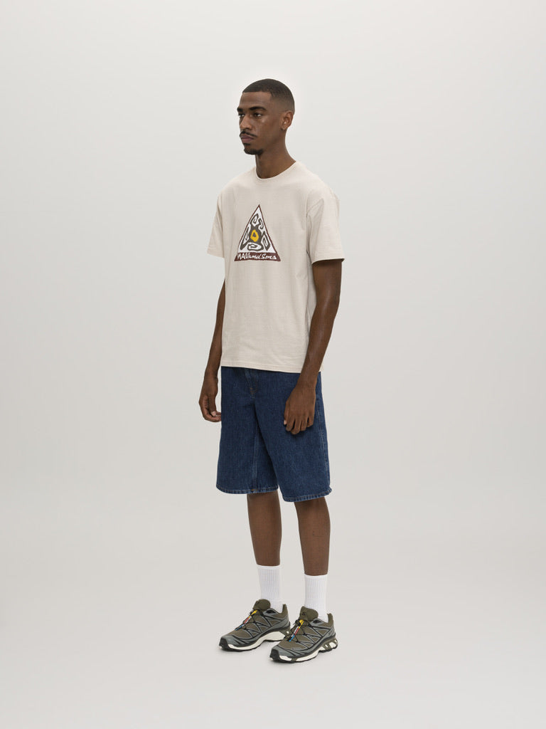 Maui and Sons Infinity Boxy Fit maglietta Cement tribal