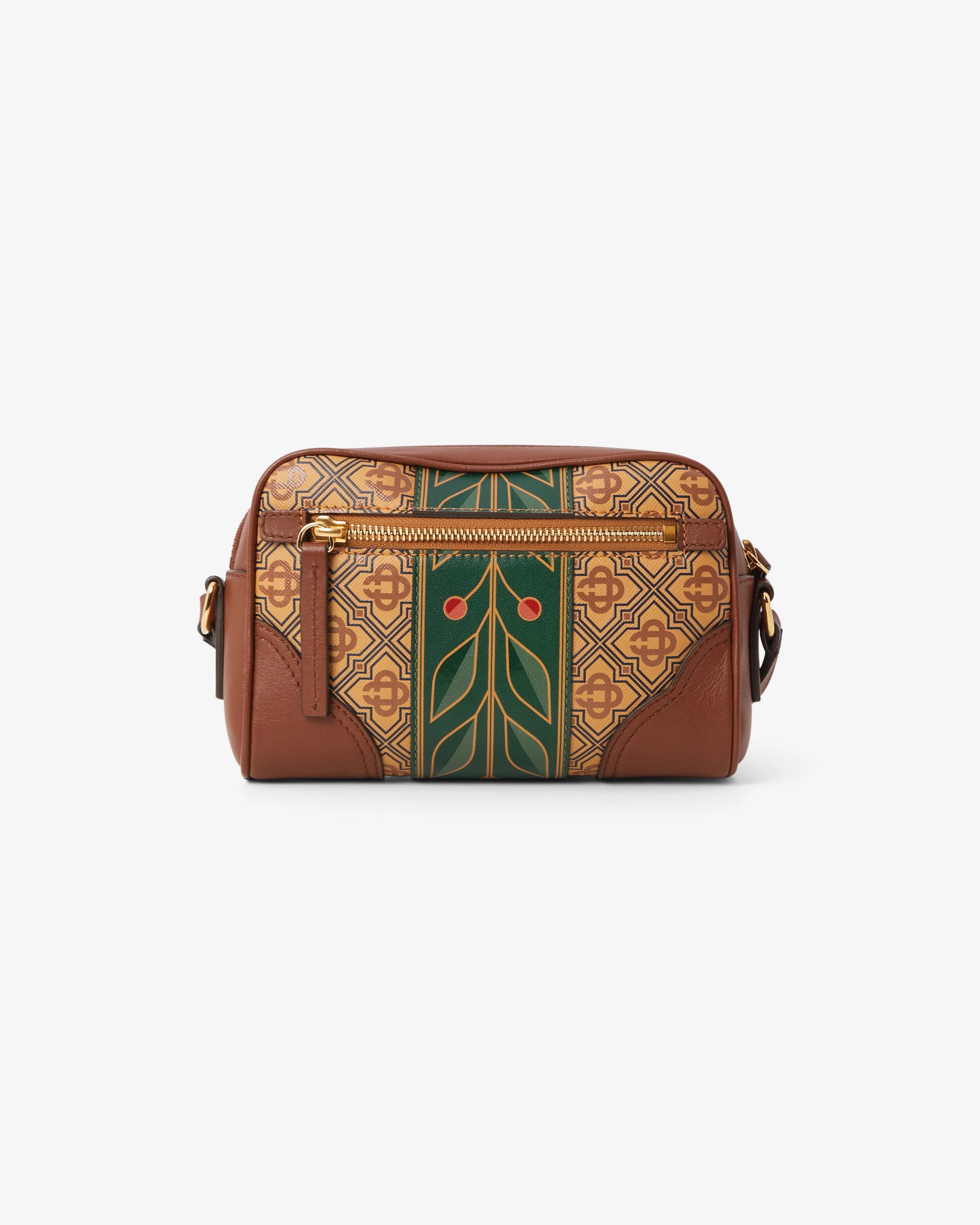 Casablanca Beige Monogram Crossbody Bag borsa tracolla beige