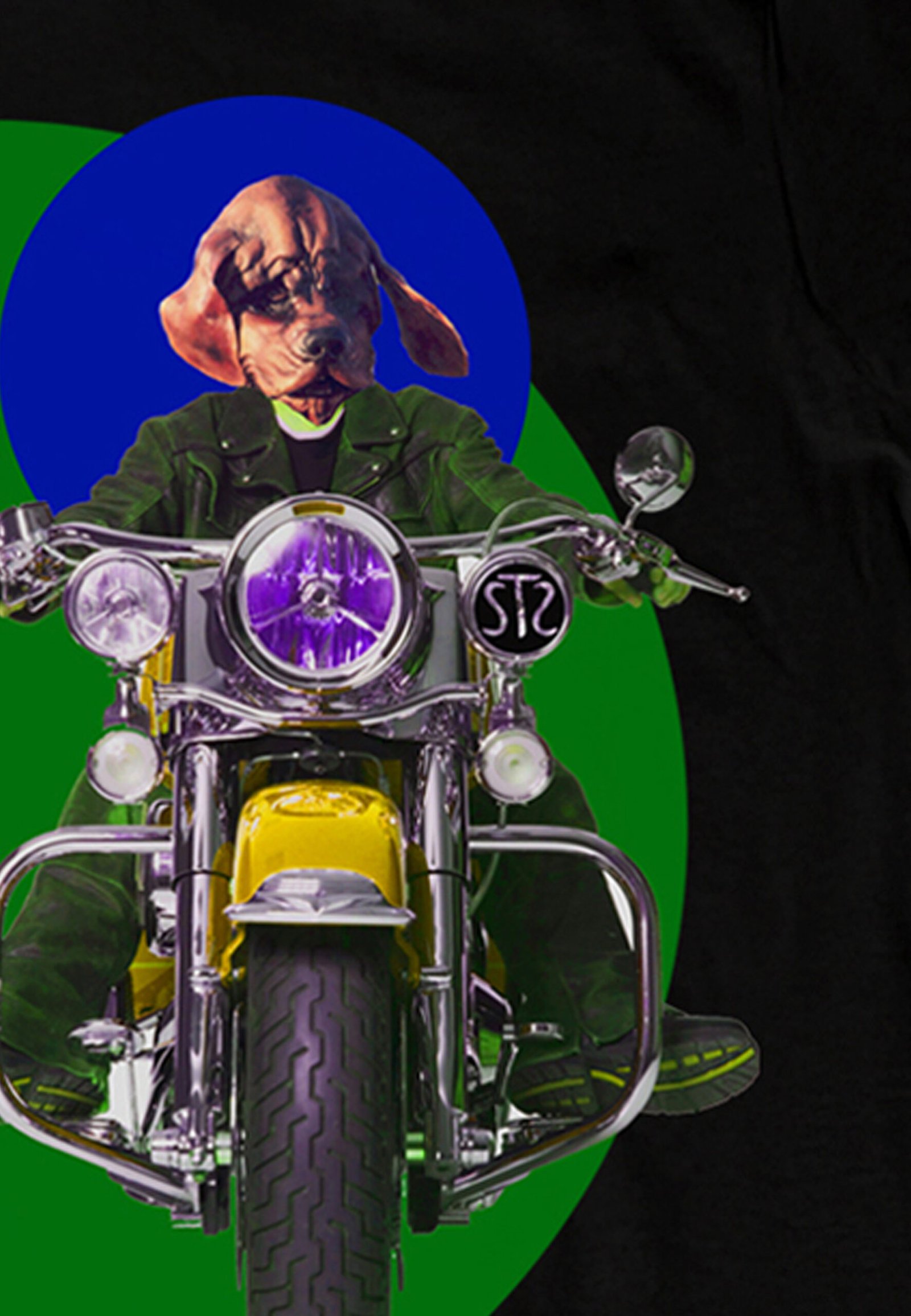 Seetees Daft t-shirt stampa motori