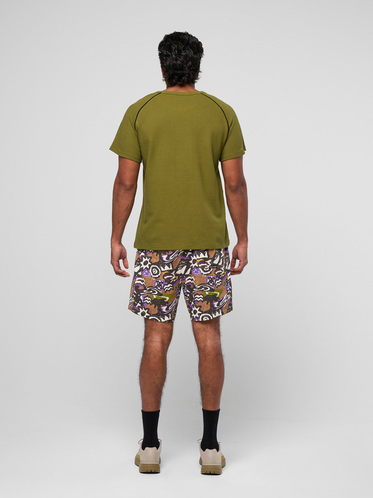 Maui and Sons Molten Jam pantaloncini cotone fantasia